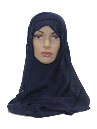 Flower Embroider Design Hijab
