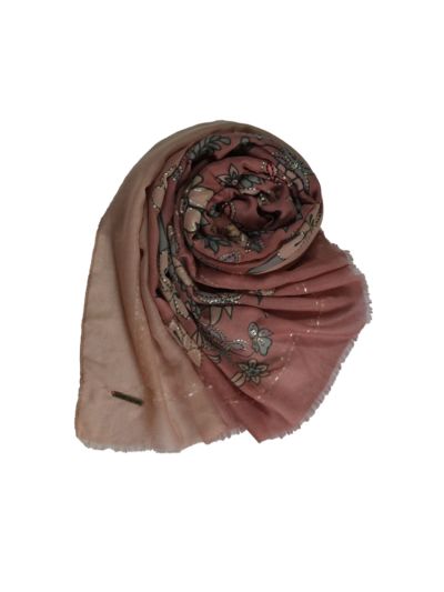 Dual Shade Hijab With Silver Lining