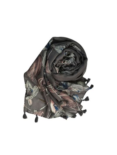 Hibiscus Printed Hijab