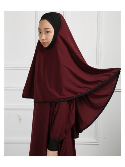 Double Layer Islamic Sports Wear (Red)