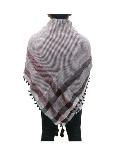 Brown Mixed Black Arab Scarf
