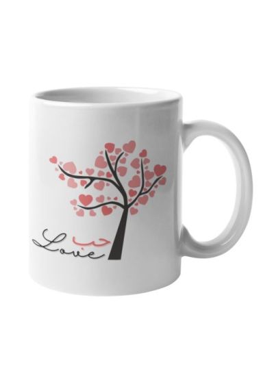 Tree of Love White Mug