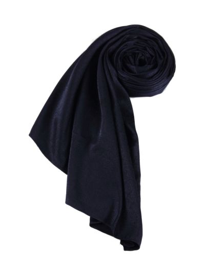 Sapphire Metallic Satin Hijab
