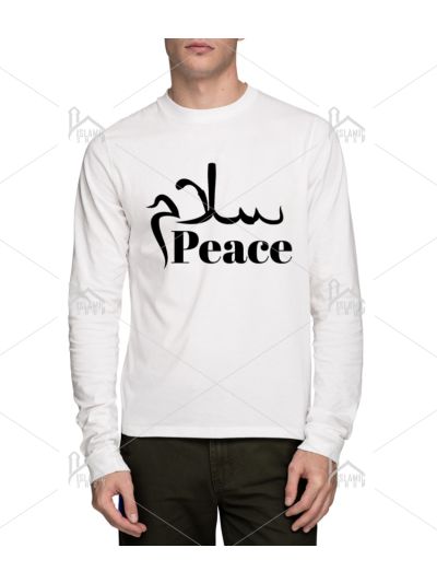 Peace Full Sleeve T-Shirt