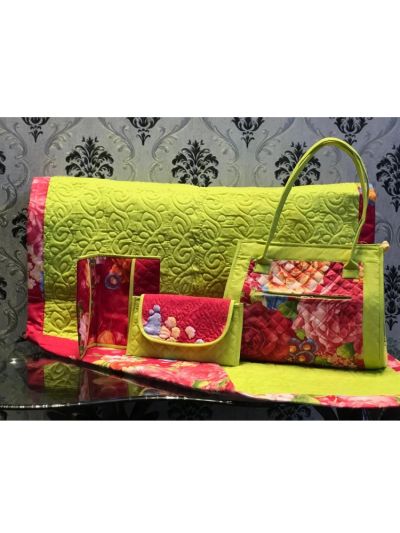 Premium Designer Karachi Masallah Pouch Set