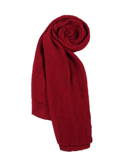 Redchilli Pleated Chiffon Hijab