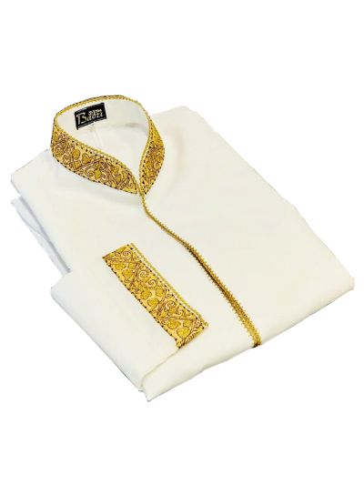 Heavy Ali Qadr Embroidered - Stitched Kurta Saya Set