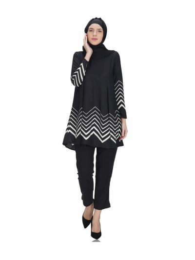 Zig - Zag Stripe Dress