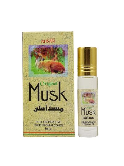 Ahsan Original Musk | Rich Natural Musk Aroma | Attar 8 ML