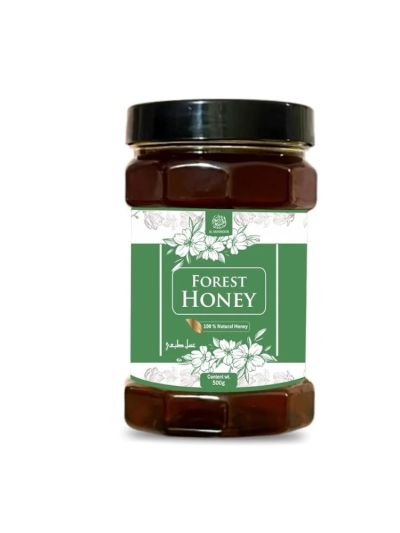 AL MASNOON Forest Honey 100% Natural & Raw – Pure Deep Forest Wild Honey | Unprocessed, Unfiltered, No Added Sugar | Immunity Booster |Pack of 1