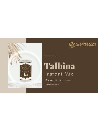 Al Masnoon Talbina with Almond & Dates (300 gms)