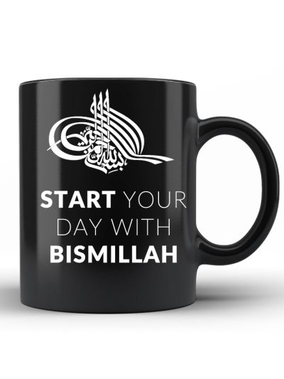 Black Coffee Mug (Day)