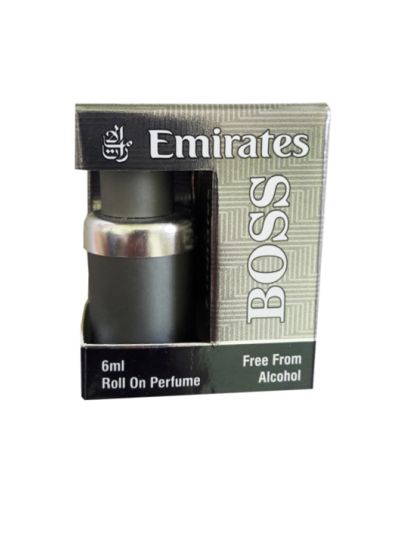 Emirates Boss Attar | Fresh Woody, Aromatic, Musky | 6ml