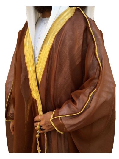 Traditional Bisht - Brown