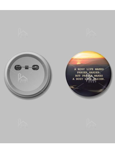 Prayer  Button Badge