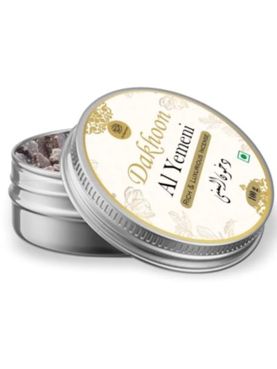 AL MASNOON Dakhoon Al Yemeni | Authentic Arabic Yemeni Bakhur Incense for Home Fragrances – 100g 
