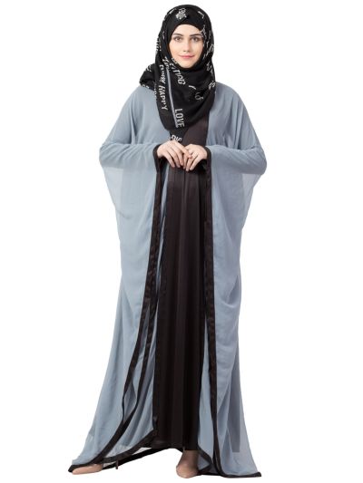 Double Layer Kaftan Abaya