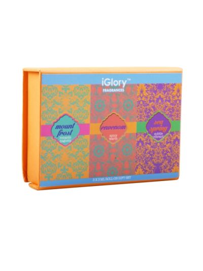 iGlory Perfume Gift Set  for Men & Women (Set Of 3 Fine Perfumes)