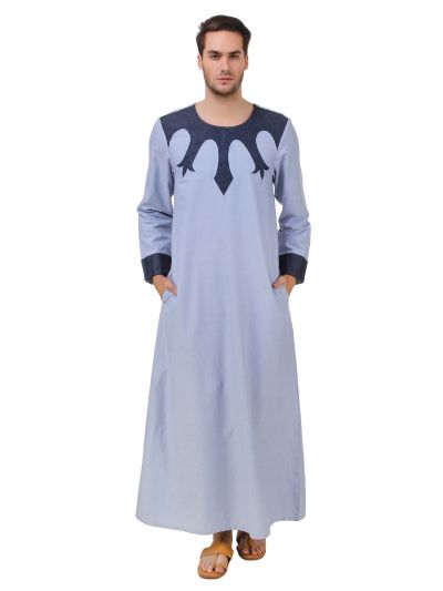 Farhan Blue Galabiyya