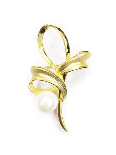 Golden Brooch Hijab Pin Set