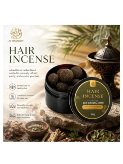 AL MASNOON Hair Incense 100g 