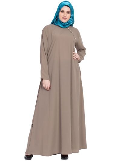 Formal A Shaped Simple Abaya