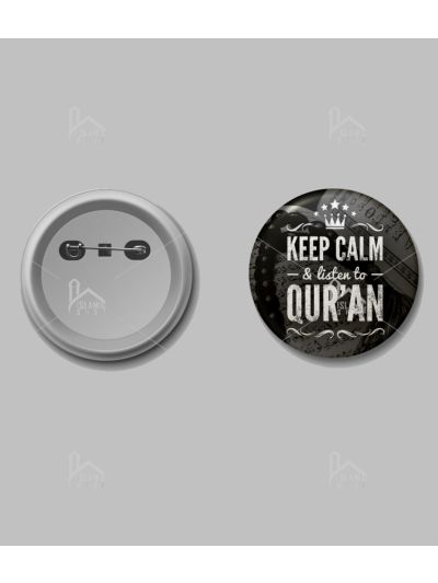 Keep Calm Button Badge