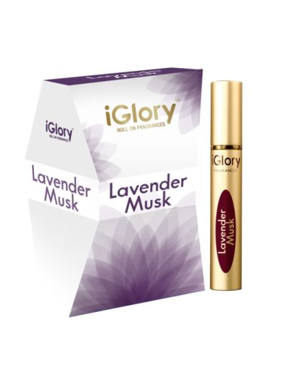 iGlory Lavender Musk Roll On Attar for Men & Women (10 ml)