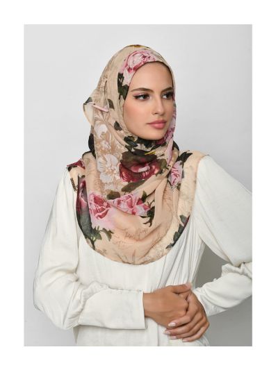 Letters to Juliette Printed Crinkled Chiffon