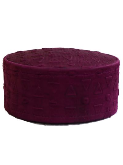 Maroon Sufi Cap