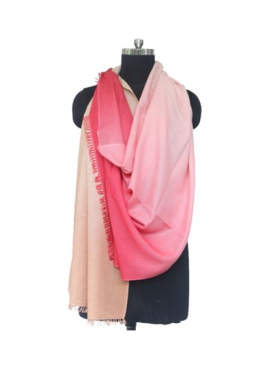 Lotus Pink Splash Cashmere Hijab