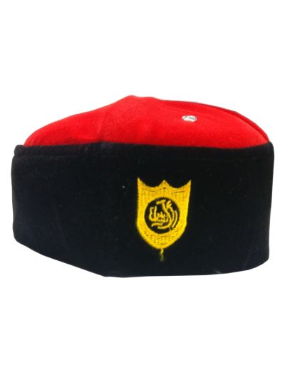 Black & Red Indonesian Cap