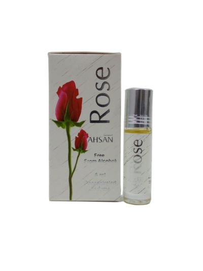 Ahsan Rose | Classic Rose, Soft, Musky | Attar 6 ML