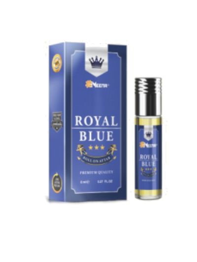 Meena Royal Blue Attar - 8ML (Diamond Series)