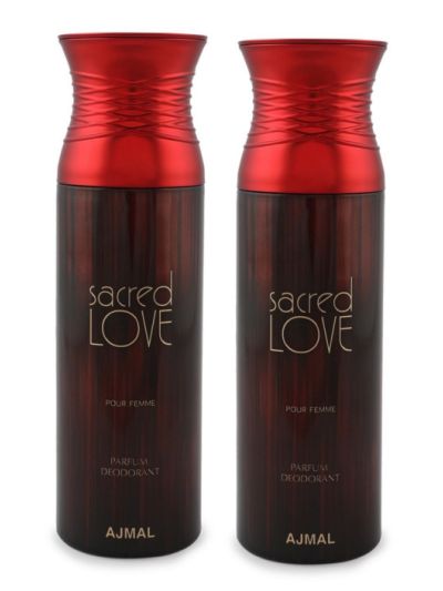 Ajmal Sacred love & Sacred love Spray - For Women (Pack of 2)