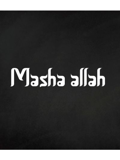 Masha Allah Arabic Font