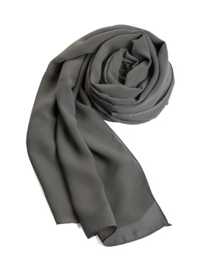 Smoke Soft Chiffon Hijab