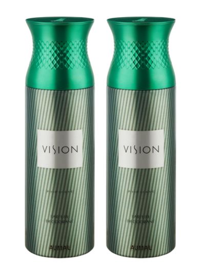 Ajmal Vision & Vision Deodorants for Men (pack of 2)