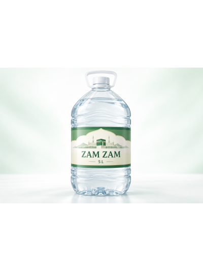 Zam Zam Water – 5 Litre | Blessed Water from Makkah