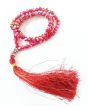 Red Crystal 8mm Tasbih_Front View_IslamicShop.in