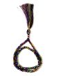 Multi Color Crystal 5mm Tasbih_Front View_IslamicShop.in
