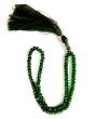 Dark Green Crystal 5mm Tasbih_Left View_IslamicShop.in