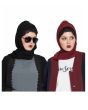 Black & Maroon