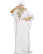 Nayyab_Hand_Embroidered_White_Kaftan_Angle View_IslamicShop.in