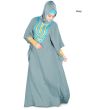 Aleena_Kaftan_Grey Color_IslamicShop.in