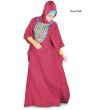 Aleena_Kaftan_Rose Pink Color_IslamicShop.in