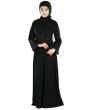 Sumlina_Hand_Embroidered_Black_Abaya_FrontView_IslamicShop.in