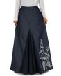 Dina_Denim_Skirt_Front View_IslamicShop.in