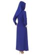 Asbah_Crepe_Royal_Blue_&_White_Abaya_BackView_IslamicShop.in