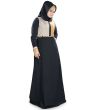 Balqees_Abaya_Front View_IslamicShop.in